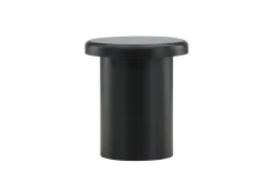 Fjôrd Bijzettafel Namsos Ø40cm Zwart MDF