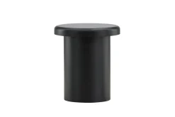 Fjôrd Bijzettafel Namsos Ø40cm Zwart MDF