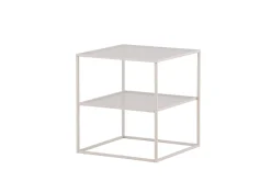 Fjôrd Bijzettafel Netz 60x55cm Beige