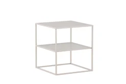 Fjôrd Bijzettafel Netz 60x55cm Beige