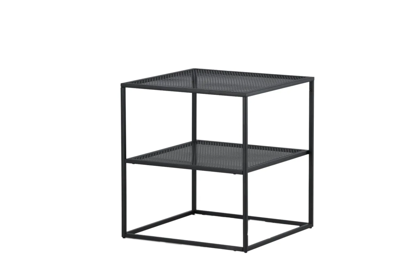Fjôrd Bijzettafel Netz 60x55cm Zwart