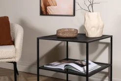 Fjôrd Bijzettafel Netz 60x55cm Zwart