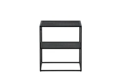 Fjôrd Bijzettafel Netz 60x55cm Zwart