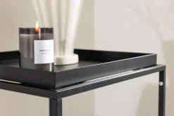 Fjôrd Bijzettafel Porto Zwart 45x45cm