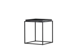 Fjôrd Bijzettafel Porto Zwart 45x45cm