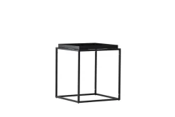 Fjôrd Bijzettafel Porto Zwart 45x45cm