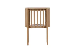 Fjôrd Bijzettafel Rubbo Naturel ⌀45cm