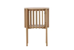 Fjôrd Bijzettafel Rubbo Naturel ⌀45cm