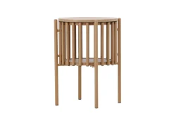 Fjôrd Bijzettafel Rubbo Naturel ⌀45cm