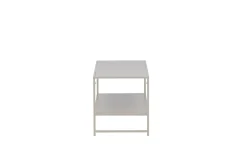 Fjôrd Bijzettafel Staal Staal Beige 102x43cm