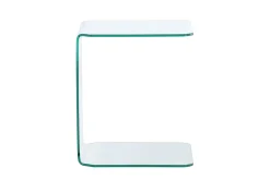 Fjôrd Bijzettafel Telemark Glas Helder 45cm