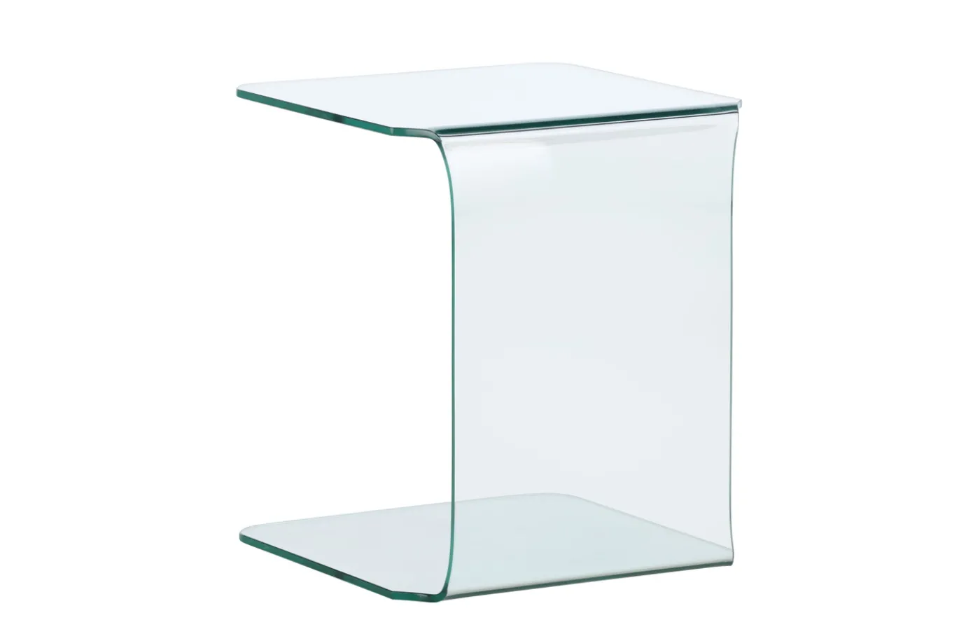 Fjôrd Bijzettafel Telemark Glas Helder 45cm