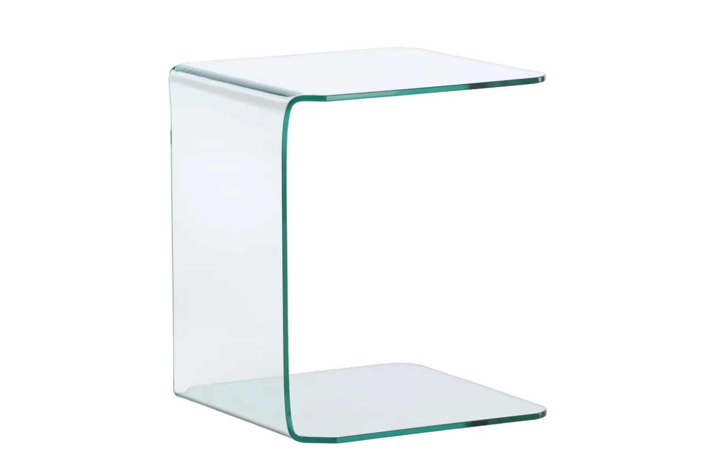 Fjôrd Bijzettafel Telemark Glas Helder 45cm