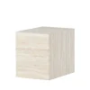Fjôrd Bijzettafel York Beige Travertinlook 35x25cm