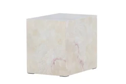 Fjôrd Bijzettafel York Beige 35x25cm