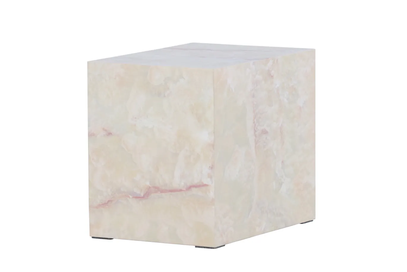 Fjôrd Bijzettafel York Beige 35x25cm