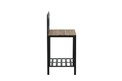 Fjôrd Buitenkeuken Module Mexico Midden Zwart Alu Teak