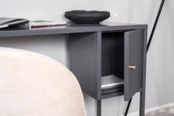 Fjôrd Bureau Bakal Lichtgrijs 95x45cm
