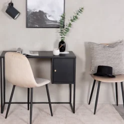 Fjôrd Bureau Bakal Zwart 95x45cm