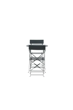 Fjôrd Caféset Marseille Staal Bistro Set Donkergrijs