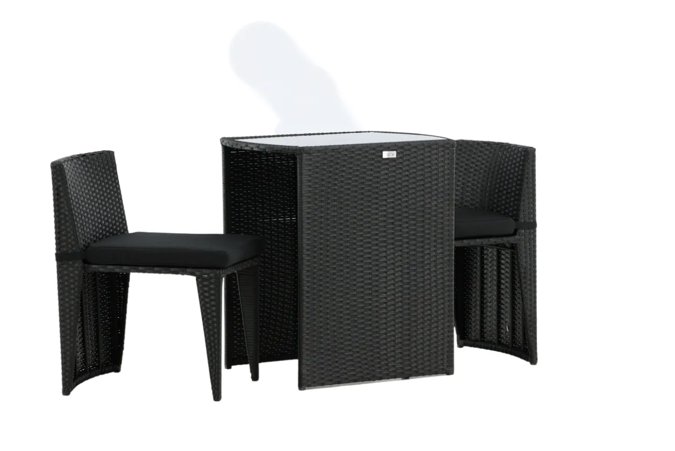Fjôrd Caféset Savanna Zwart Wicker