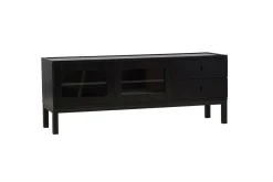 Fjôrd Dressoir Alcoa Mat Zwart Mdf