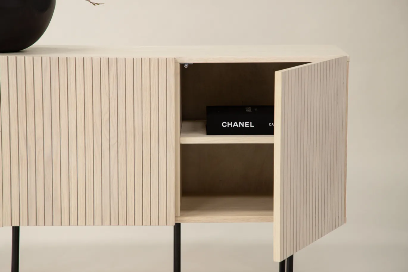 Fjôrd Dressoir Björkön Whitewash Fineer