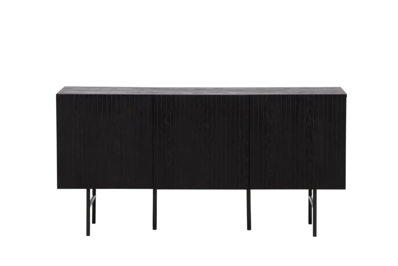 Fjôrd Dressoir Björkön Zwart Eiken Fineer