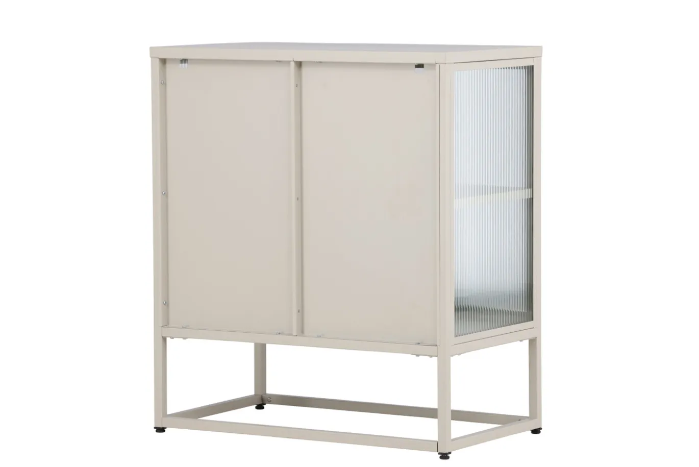 Fjôrd Dressoir Garis Metaal Beige
