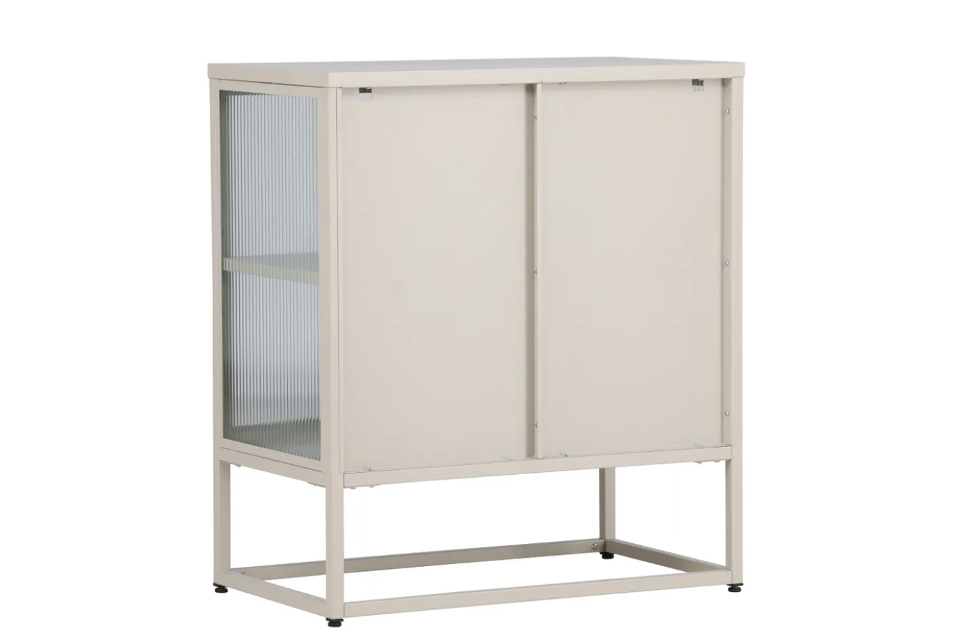 Fjôrd Dressoir Garis Metaal Beige