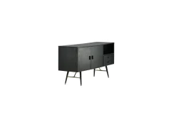 Fjôrd Dressoir Gold Zwart Fineer Brass