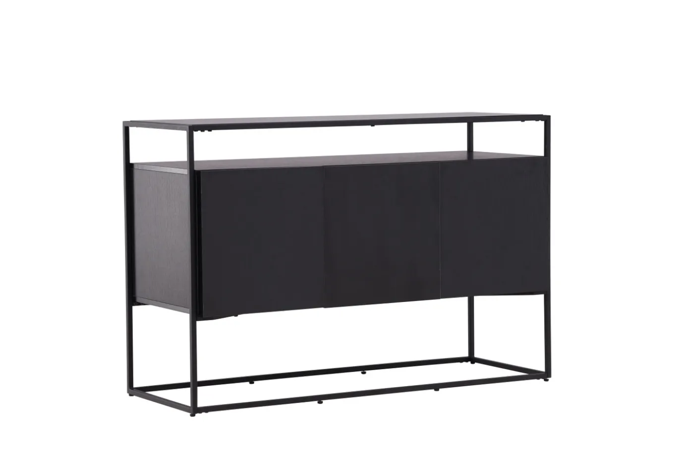 Fjôrd Dressoir Kingsport Zwart Smoked Mdf