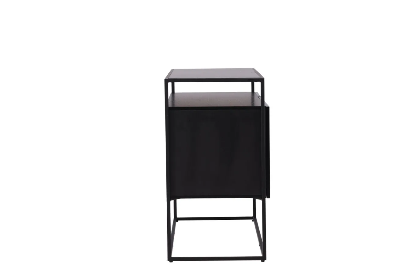 Fjôrd Dressoir Kingsport Zwart Smoked Mdf
