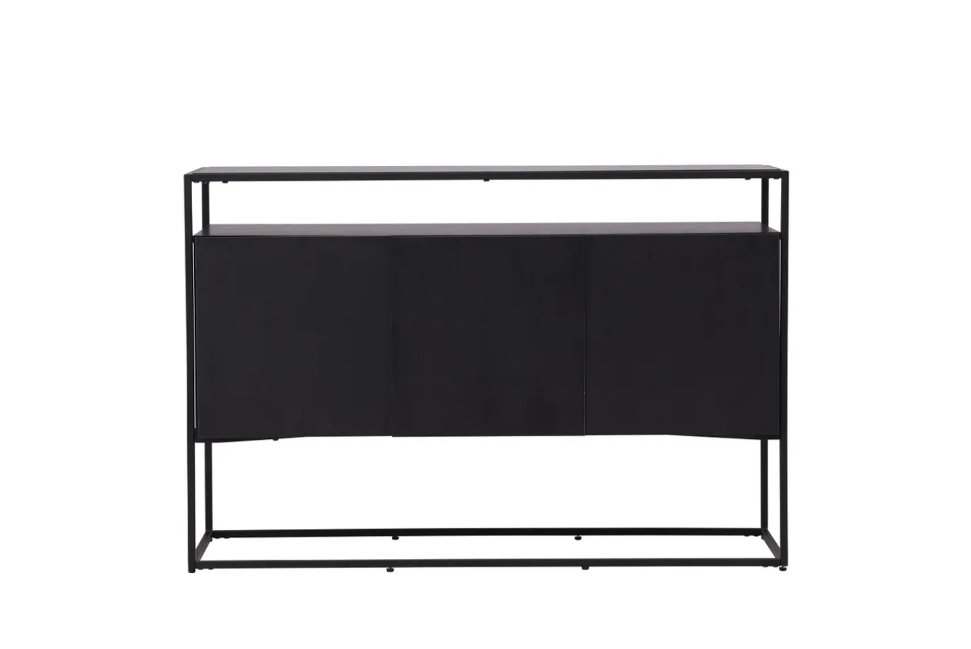 Fjôrd Dressoir Kingsport Zwart Smoked Mdf