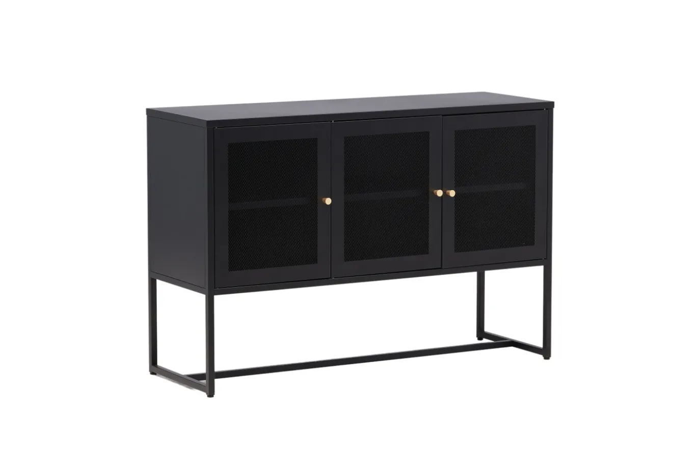 Fjôrd Dressoir Malla Zwart