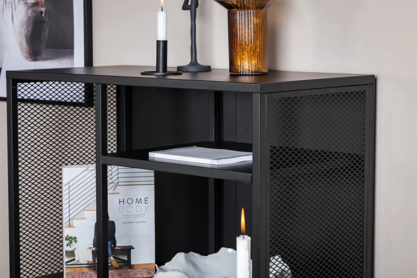 Fjôrd Dressoir Misha Case Mesh Zwart