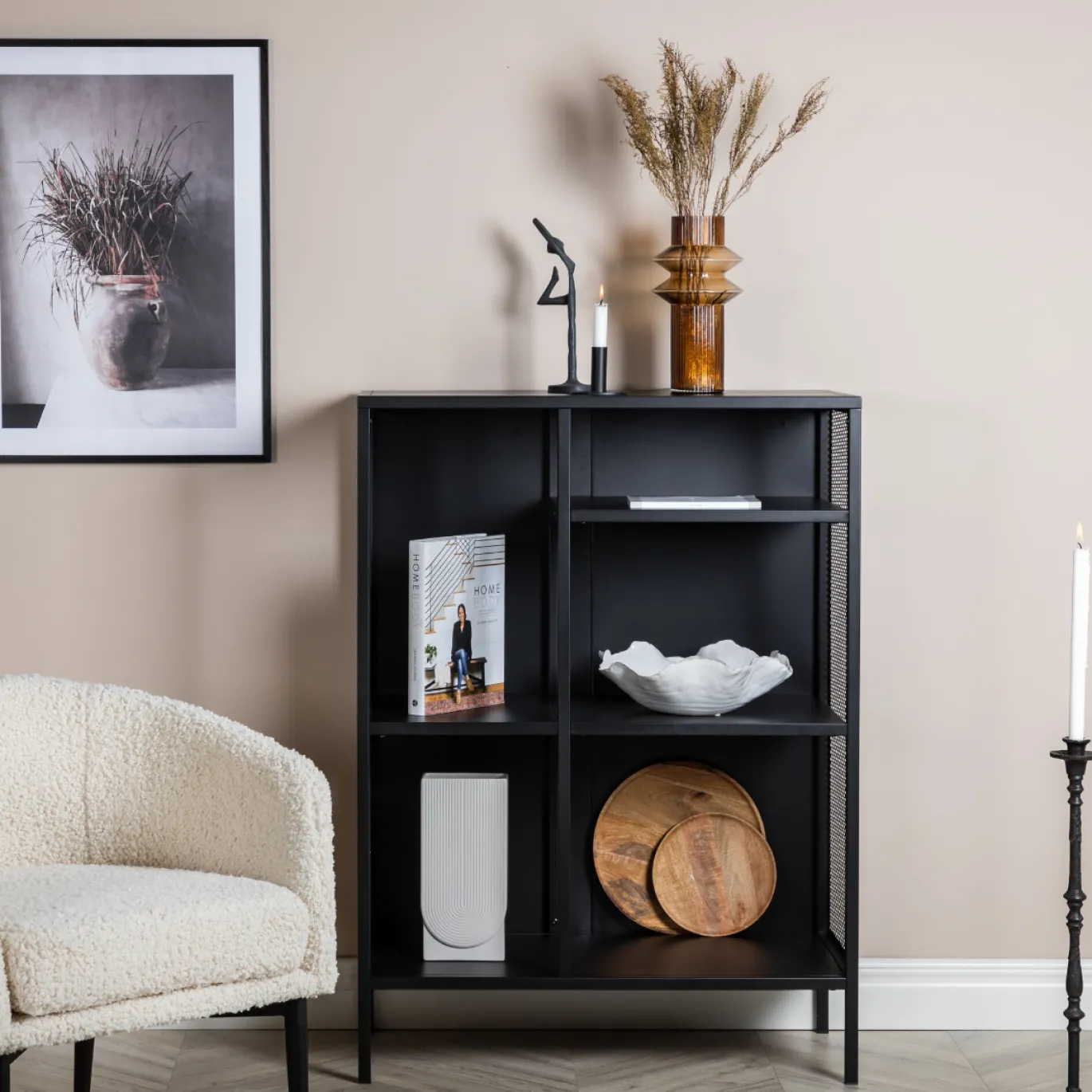 Fjôrd Dressoir Misha Case Mesh Zwart