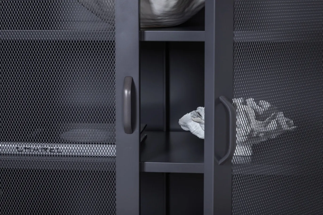 Fjôrd Dressoir Misha Mesh Doors Grijs