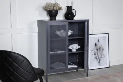 Fjôrd Dressoir Misha Mesh Doors Grijs