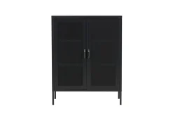 Fjôrd Dressoir Misha Mesh Doors Zwart