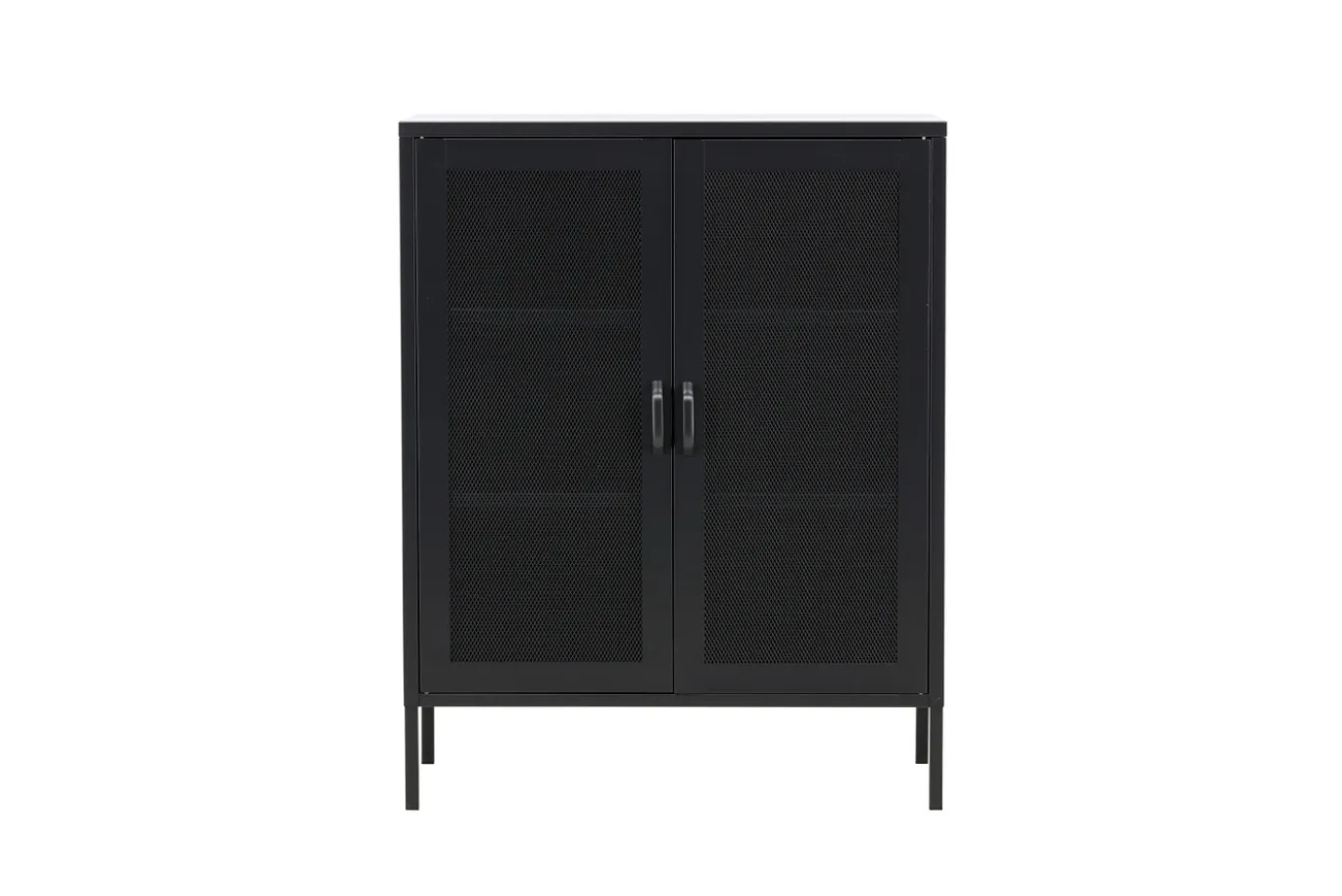 Fjôrd Dressoir Misha Mesh Doors Zwart
