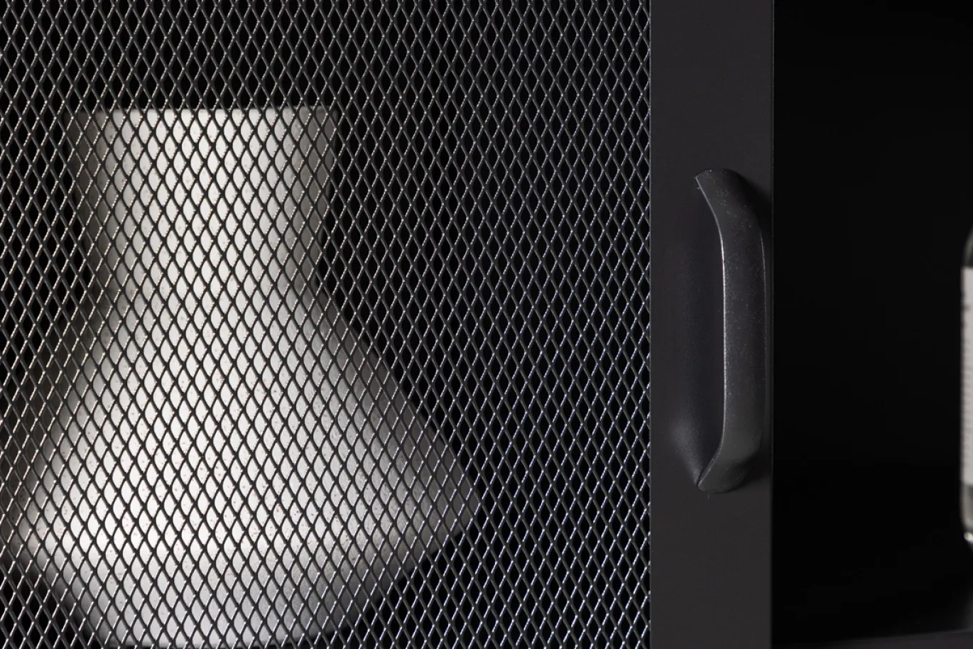 Fjôrd Dressoir Misha Mesh Doors Zwart