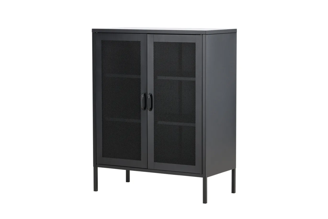 Fjôrd Dressoir Misha Mesh Doors Zwart