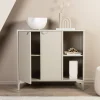 Fjôrd Dressoir Piring Staal Beige 100x110cm