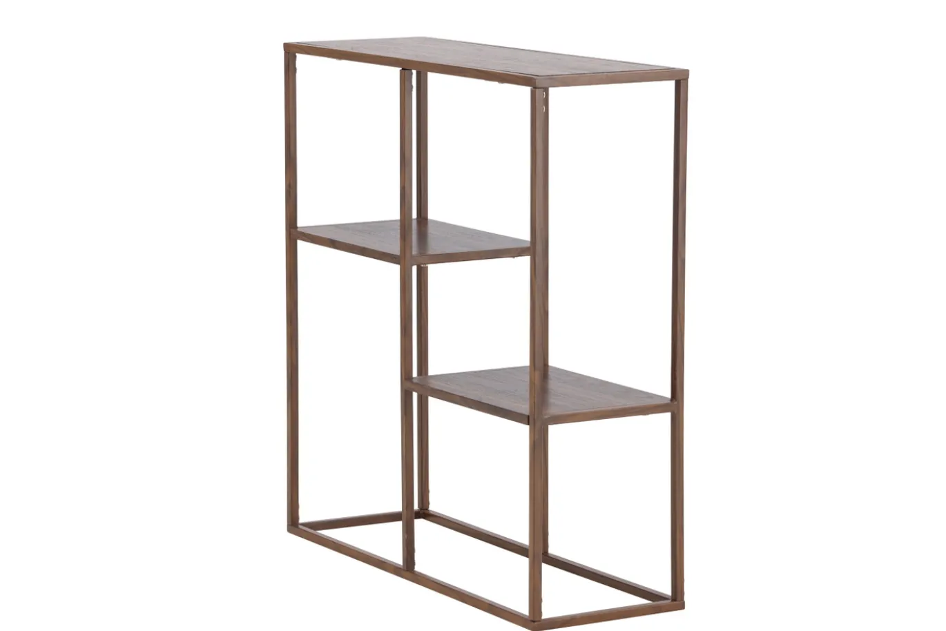 Fjôrd Dressoir Staal Walnoot