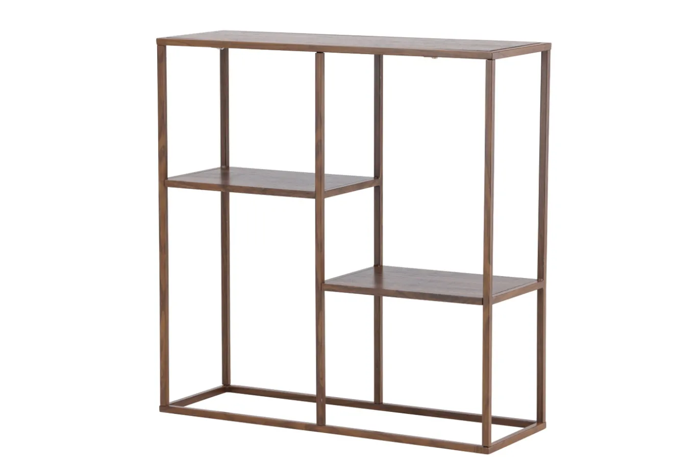 Fjôrd Dressoir Staal Walnoot