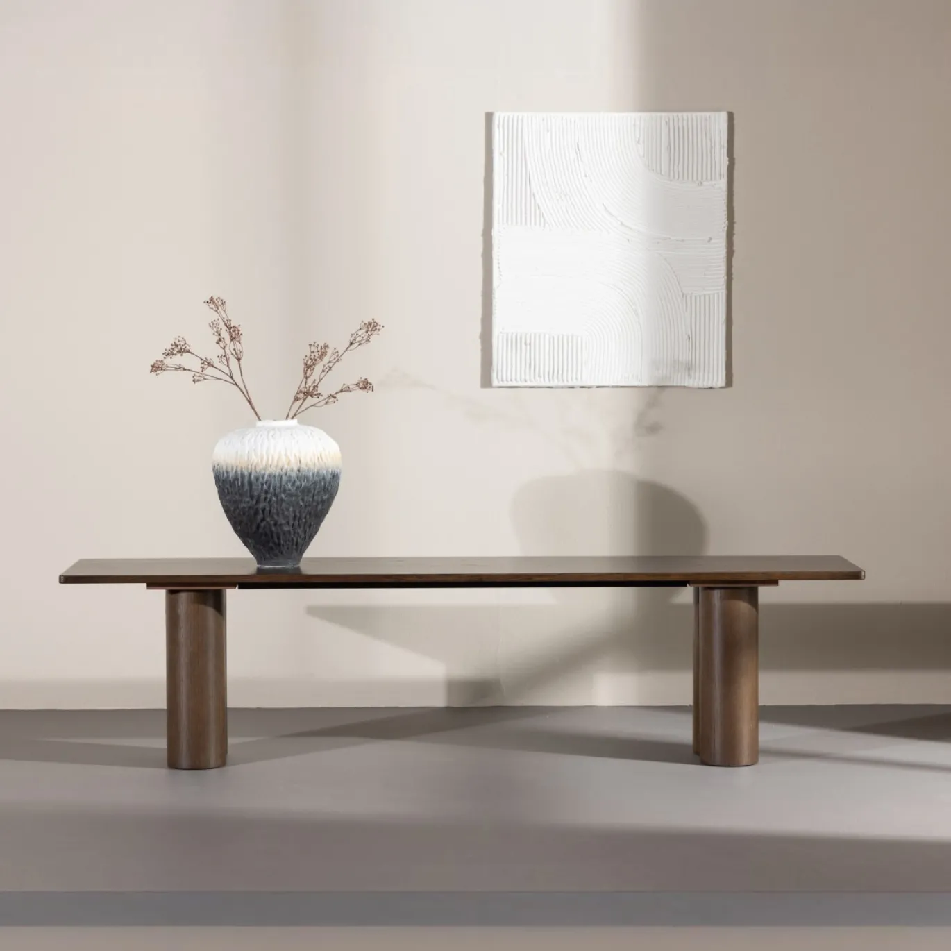 Fjôrd Eetkamerbank Olivia 180cm Walnoot