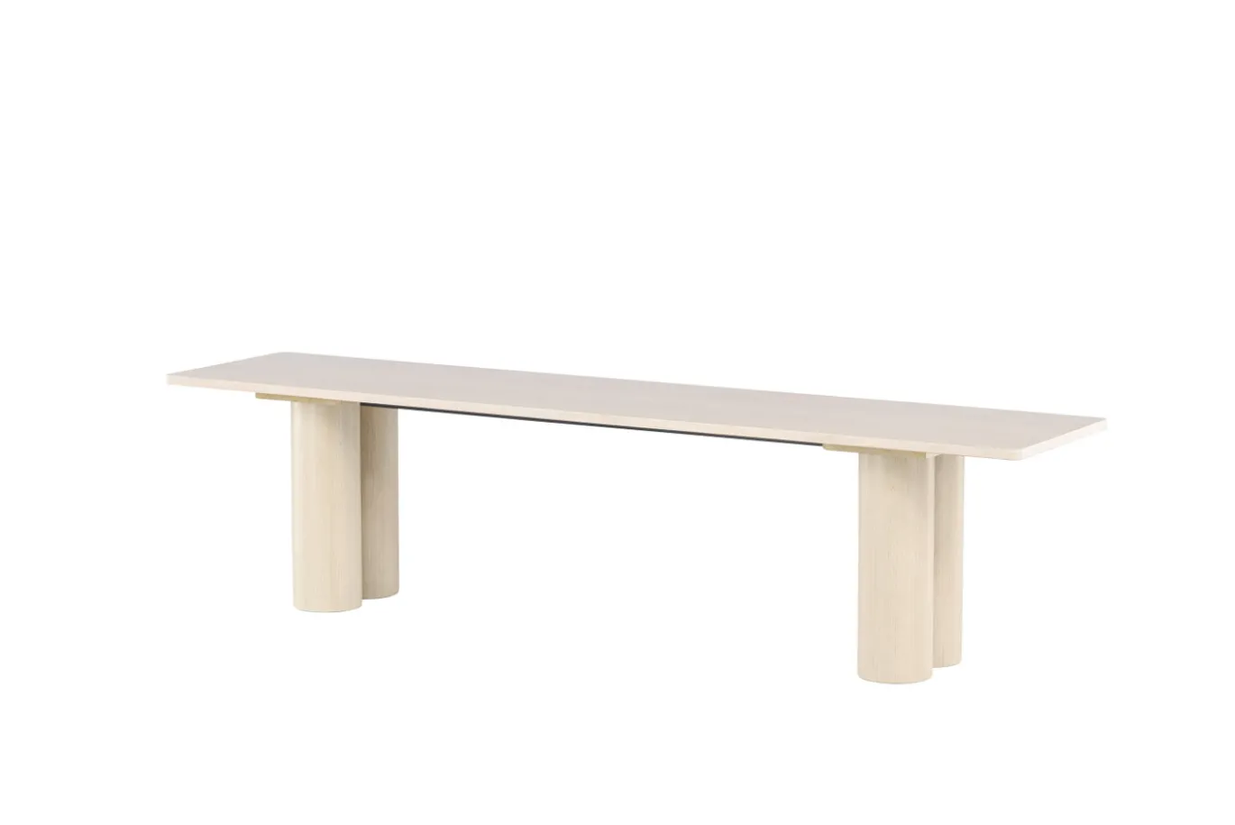 Fjôrd Eetkamerbank Olivia 180cm Whitewash