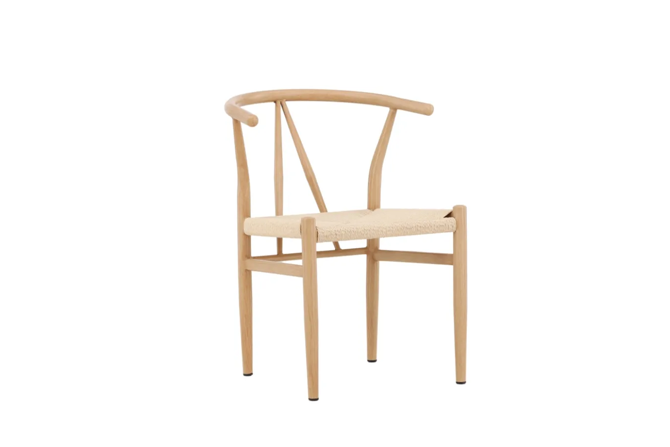 Fjôrd Eetkamerstoel Alfons Naturel/Beige Touw