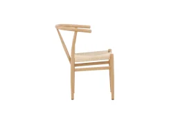 Fjôrd Eetkamerstoel Alfons Naturel/Beige Touw